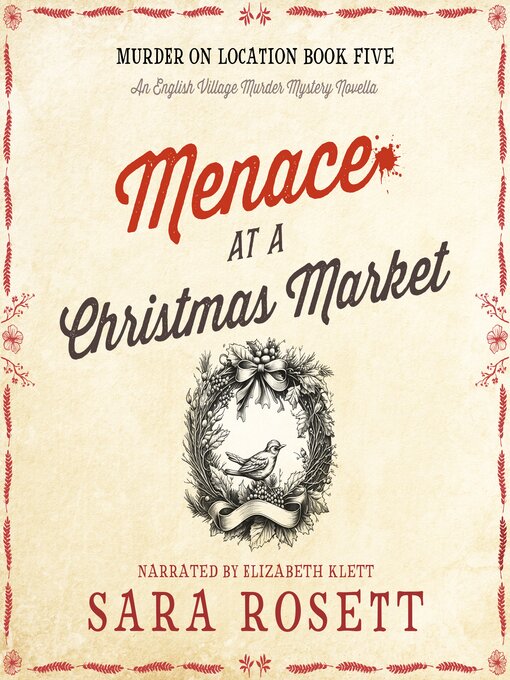Title details for Menace at the Christmas Market by Sara Rosett - Available